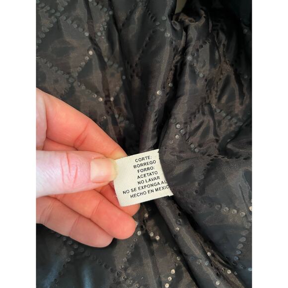 Lion Lifes Adventures leather motorcycle leather black vest proof strap style XL - Picture 6 of 8